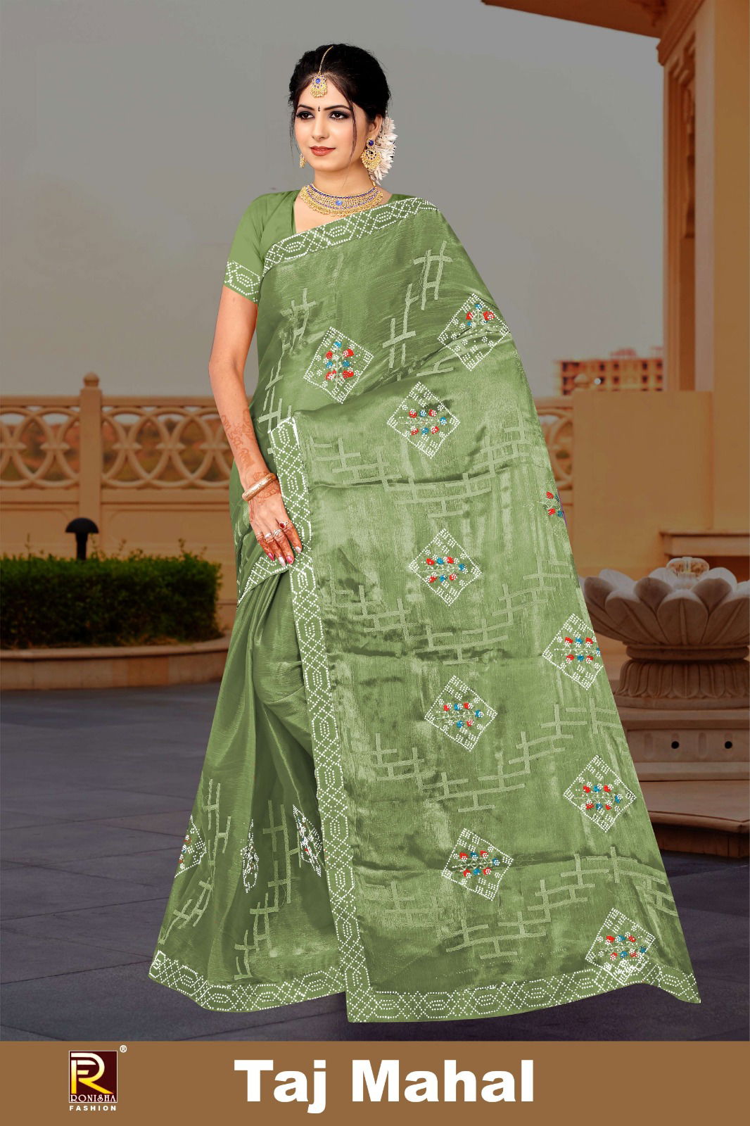 Taj Mahal By Ronisha Jimmy Choo Designer Saree Wholesale Shop In Surat
